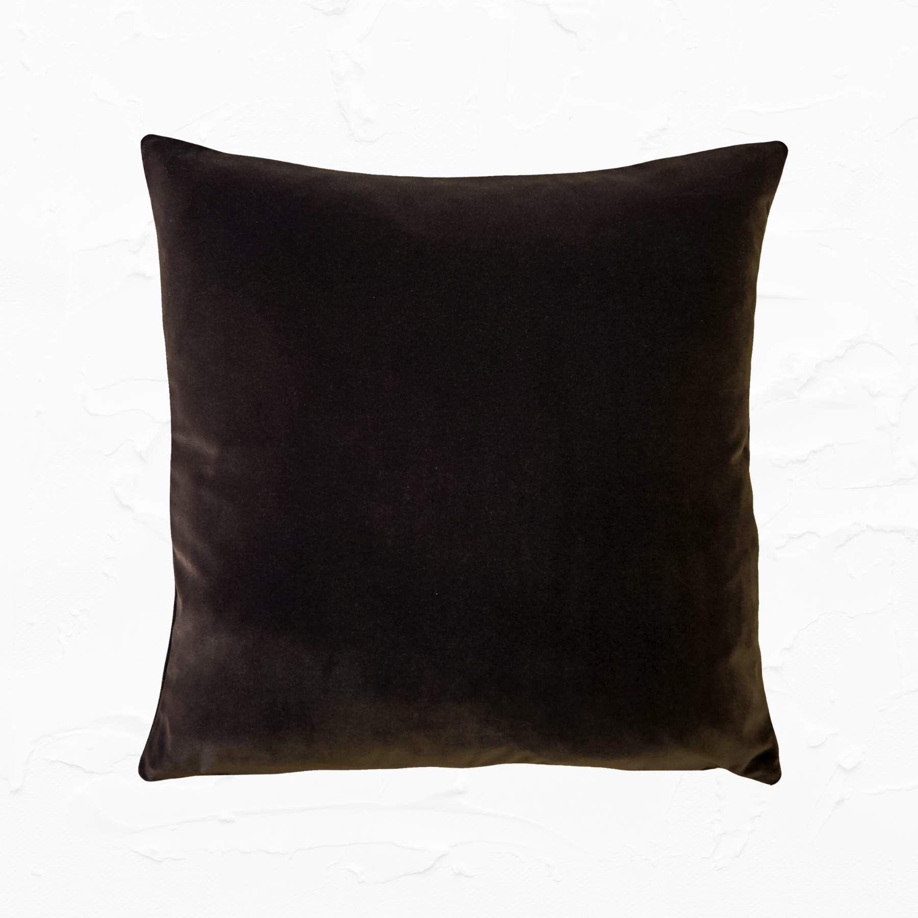 Brown Velvet Pillow Cover