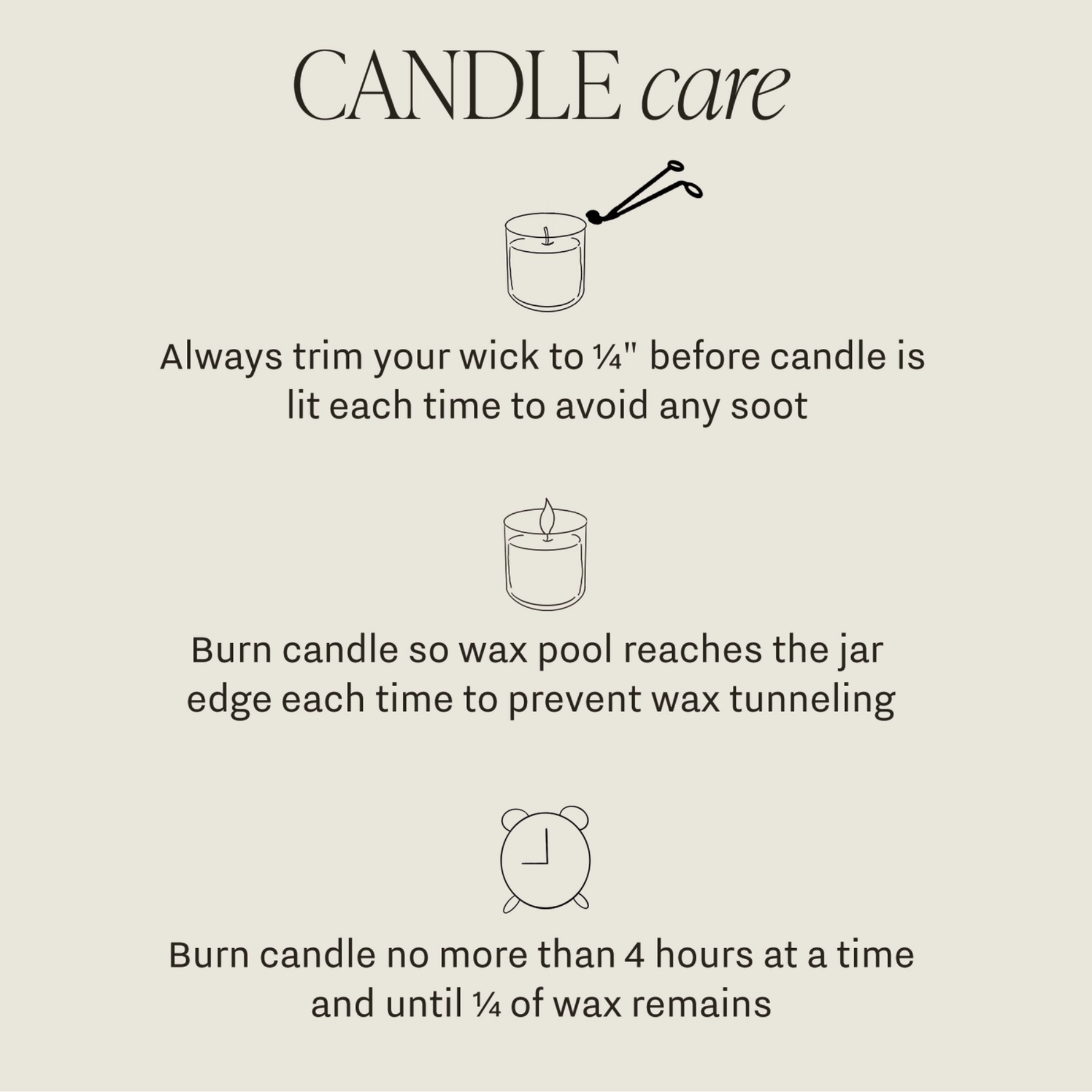 Candle Care