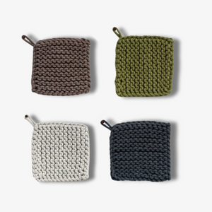 Cotton Crocheted Pot Holder