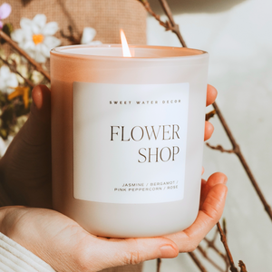 Flower Shop Soy Candle in Matte Jar