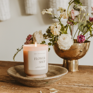 Flower Shop Soy Candle in Matte Jar