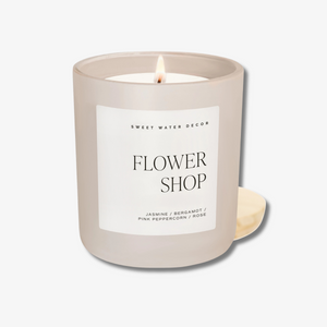 Flower Shop Soy Candle in Matte Jar