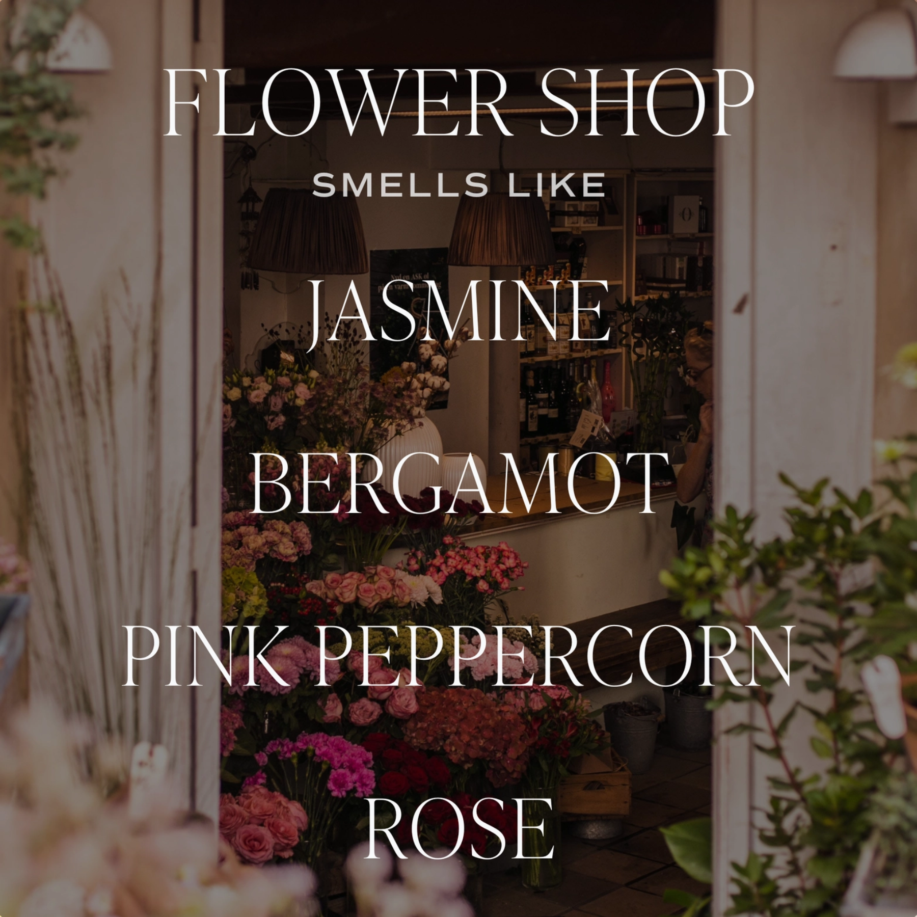 Flower Shop Fragrance Notes