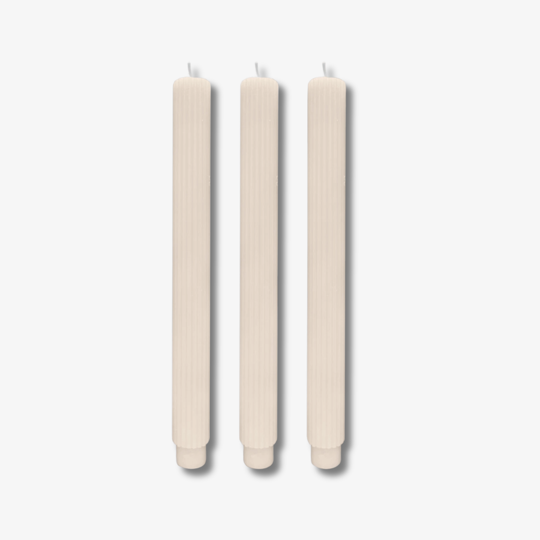 Fluted Taper Candles