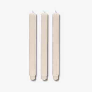 Fluted Taper Candles