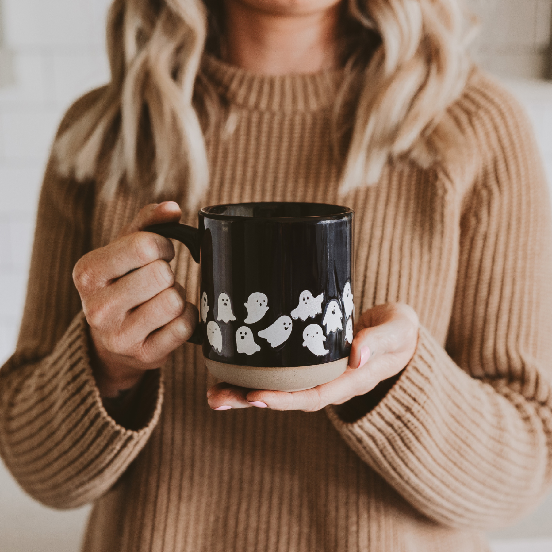 Ghost Pattern Coffee Mug