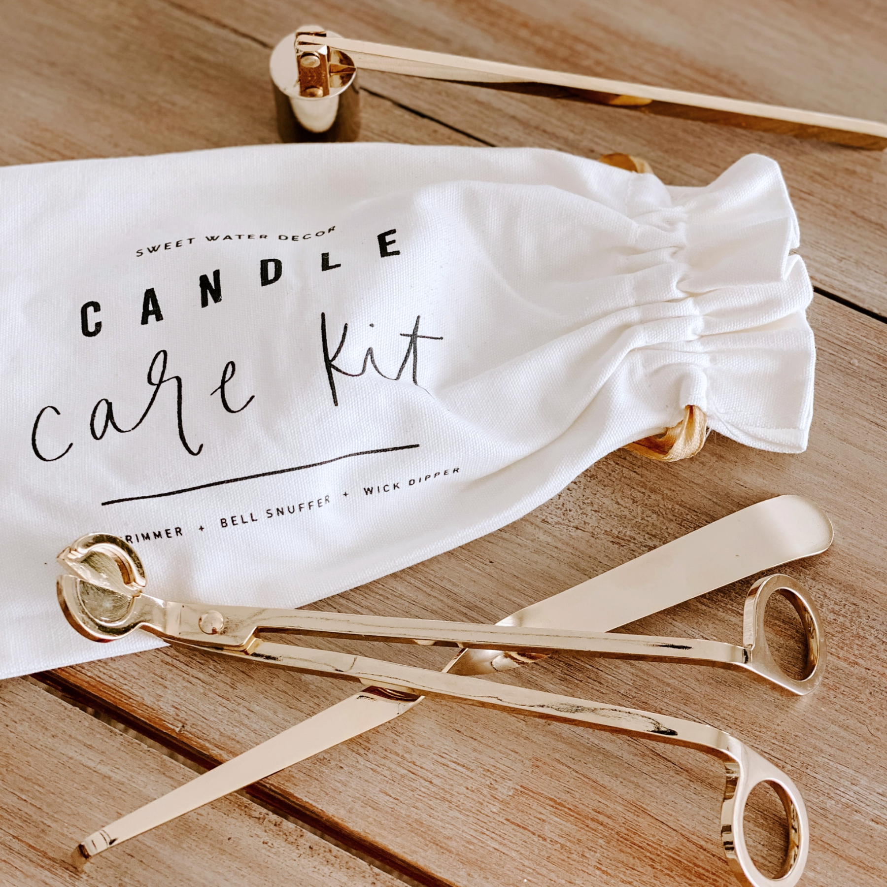 Gold Candle Care Kit