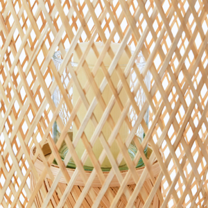 Hand-Woven Floor Lantern