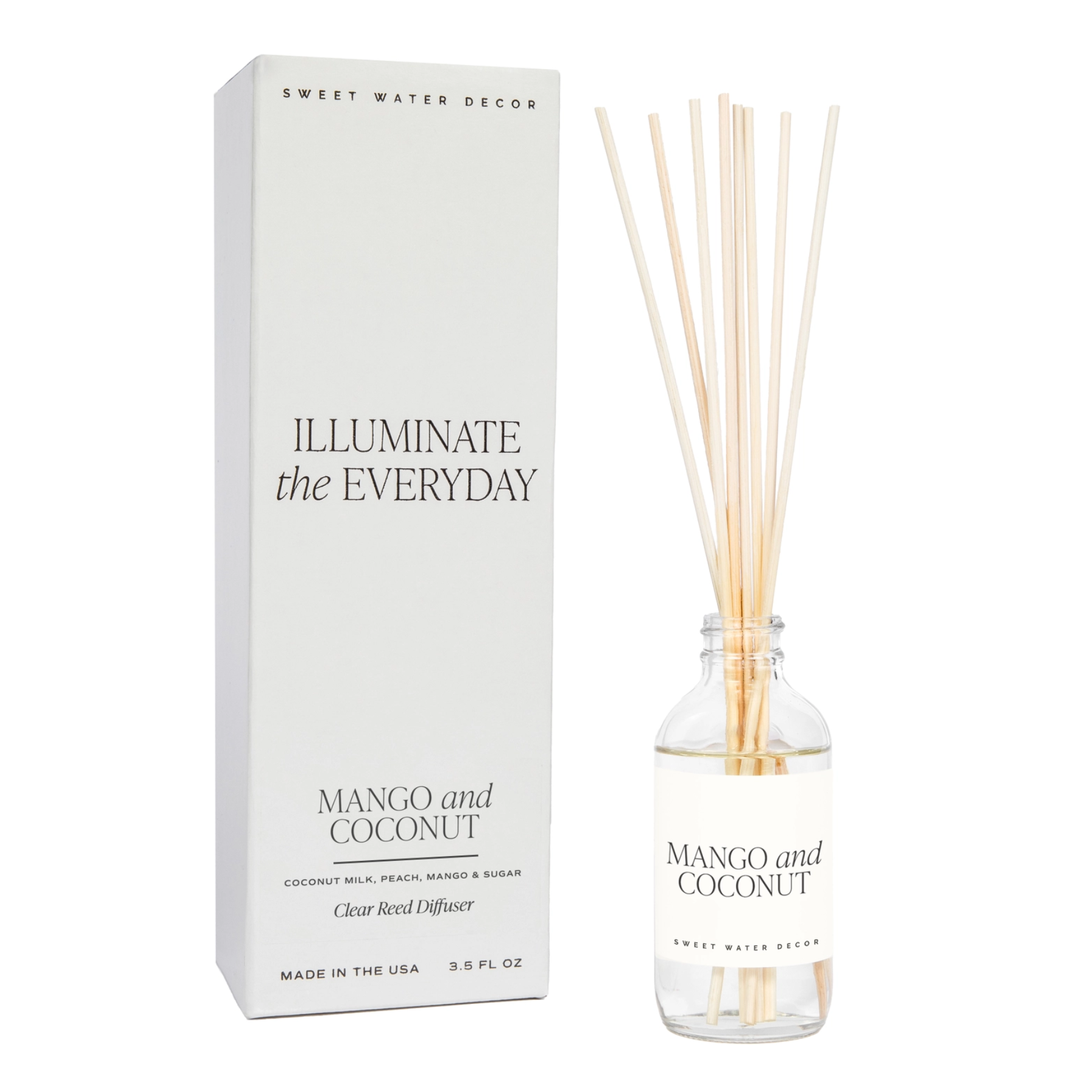 Mango + Coconut Reed Diffuser