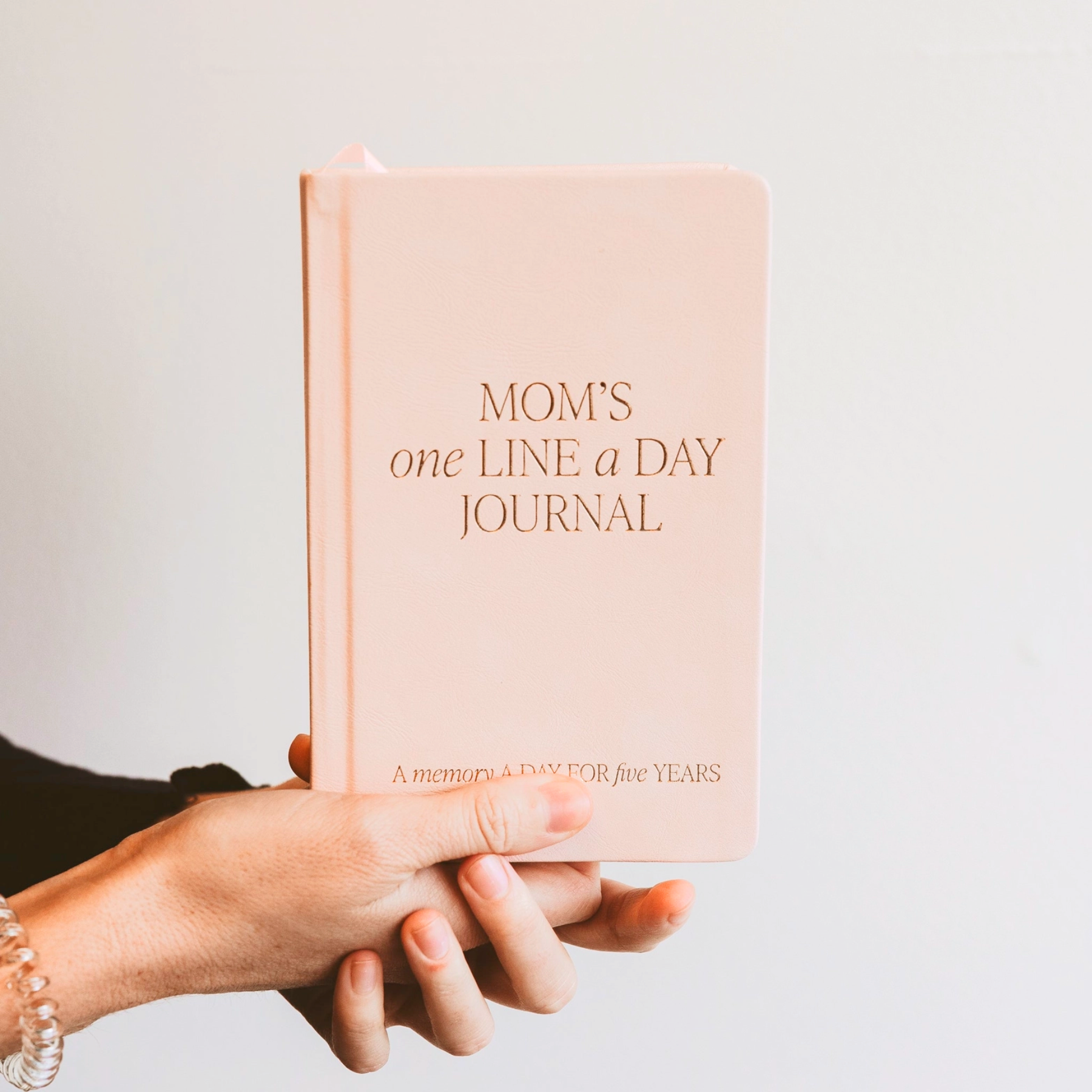 Mom's One Line A Day Leather Journal