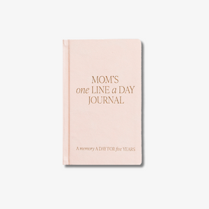 Mom's One Line A Day Leather Journal