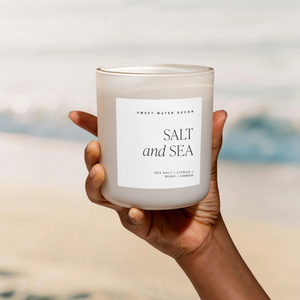 Salt + Sea Soy Candle in Matte Jar