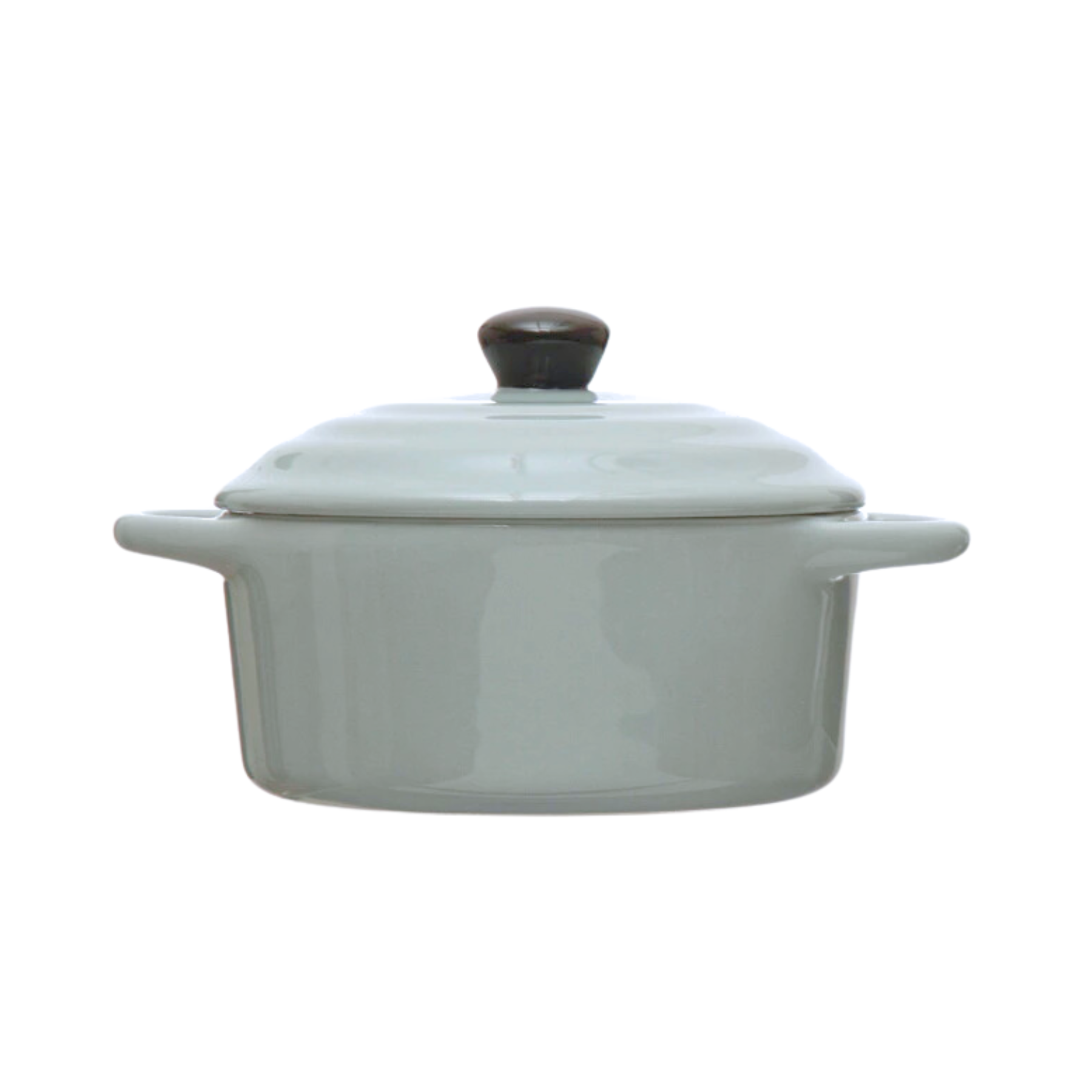 Stoneware Mini Lidded Baker Soft Blue