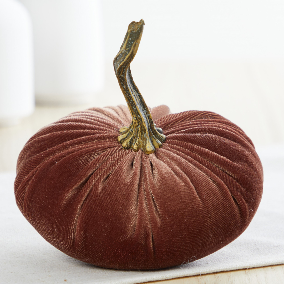 Velvet Pumpkins Bronze