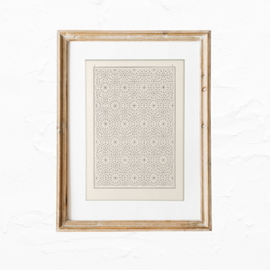 Vintage Geometric Art Print