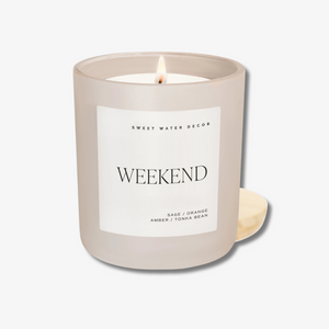 Weekend Soy Candle in Matte Jar